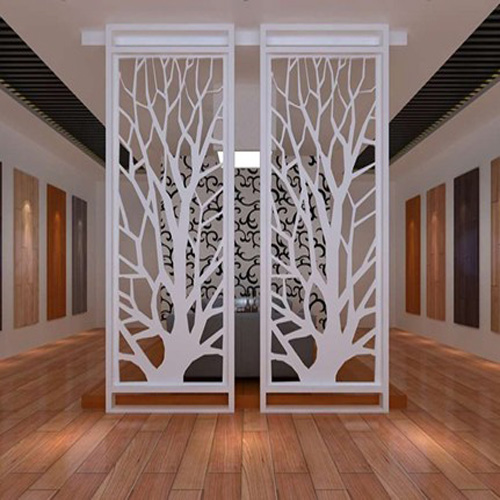 雕花(huā)铝屏风